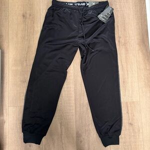 Men’s Game Time XL joggers NEW WITH TAGS! Black and gray in color